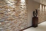Natural Stone Veneer | Norstone | Rock Panel Ivory | Staxstone | rock panel | stone veneer | Interior | Feature Wall 2